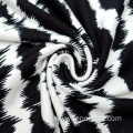 Stretch Rayon Vortex Knit Single Jersey Printed Fabric